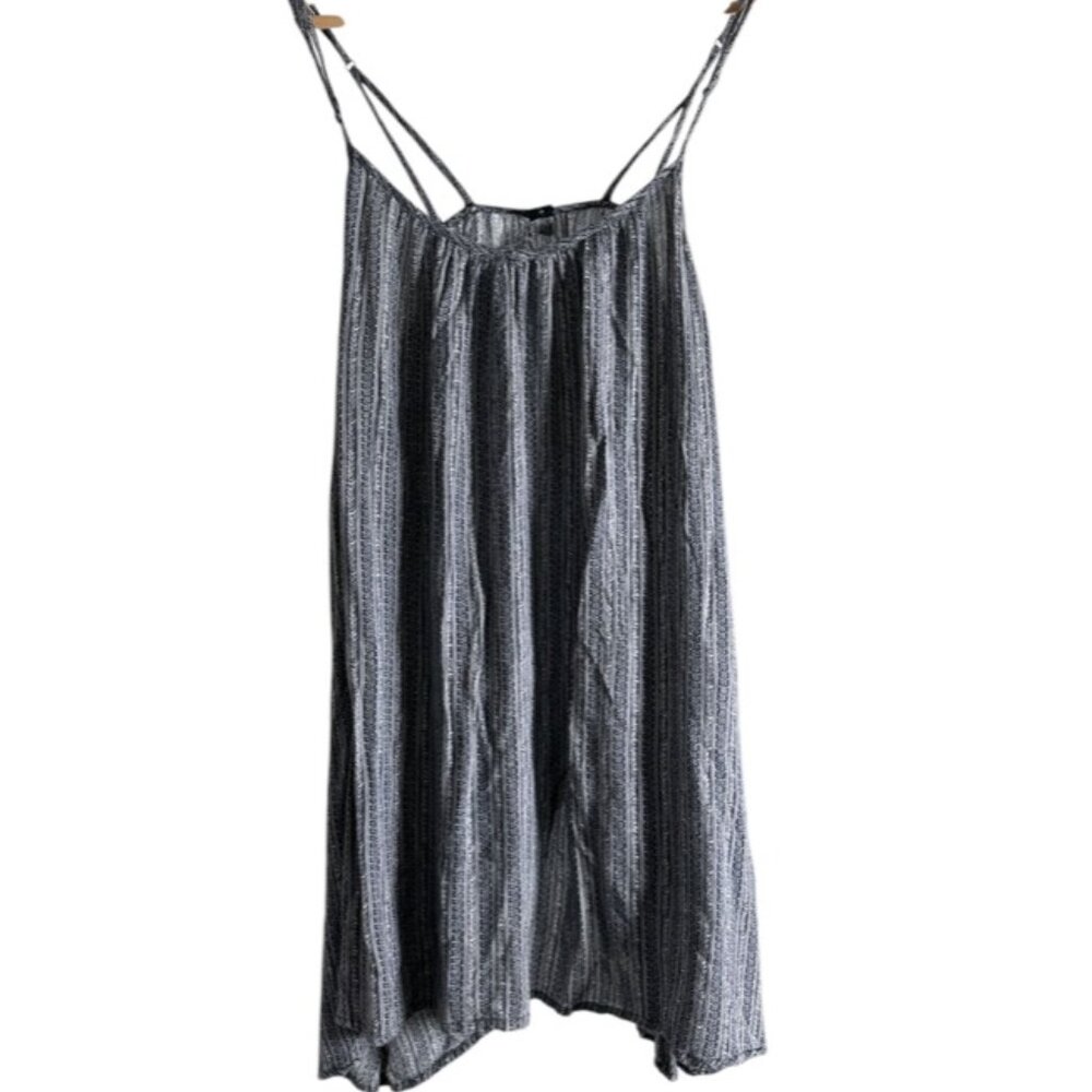 💸 Volcom navy blue summer dress sz L /14